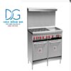 Bếp Âu 6 Họng Có lò nướng Rán Phẳng