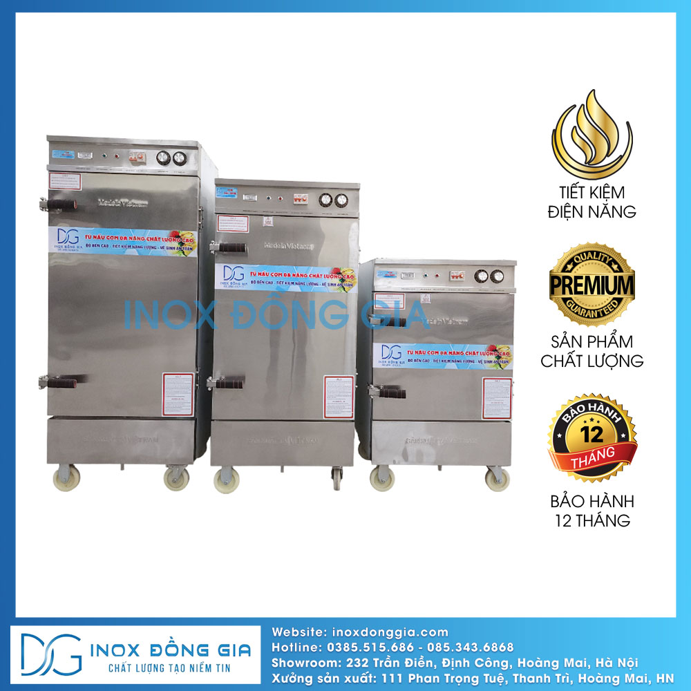 Tủ cơm điện 8 khay -4